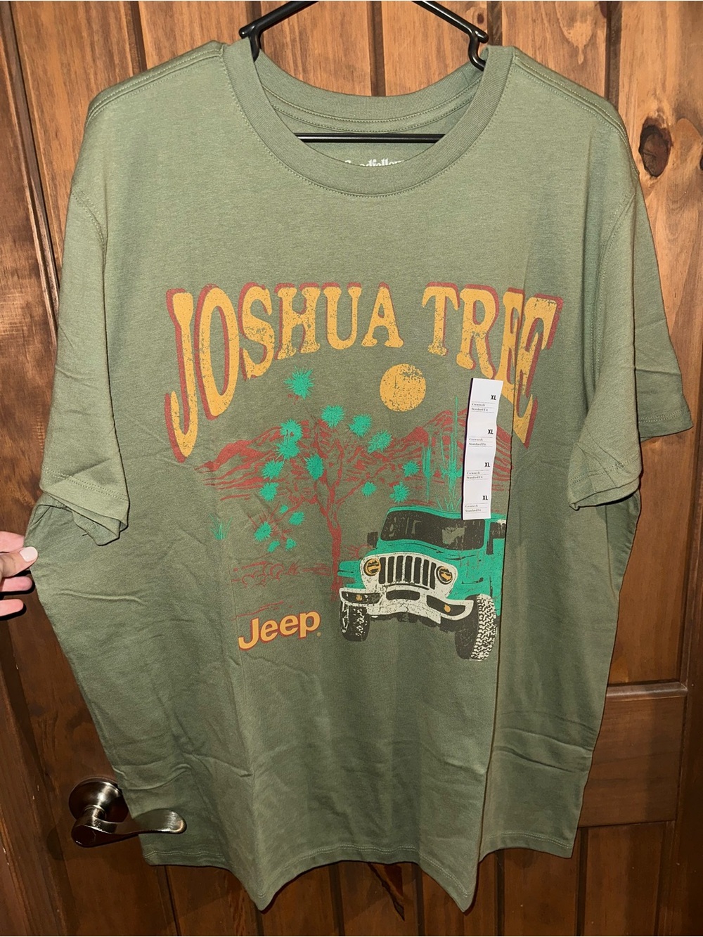Jeep Joshua Tree Graphic Tee - Olive